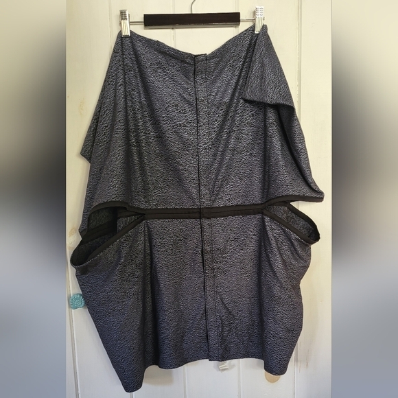 Lululemon Vinyasa Wrap Running Jacquard Blue Denim Scarf - Picture 5 of 10